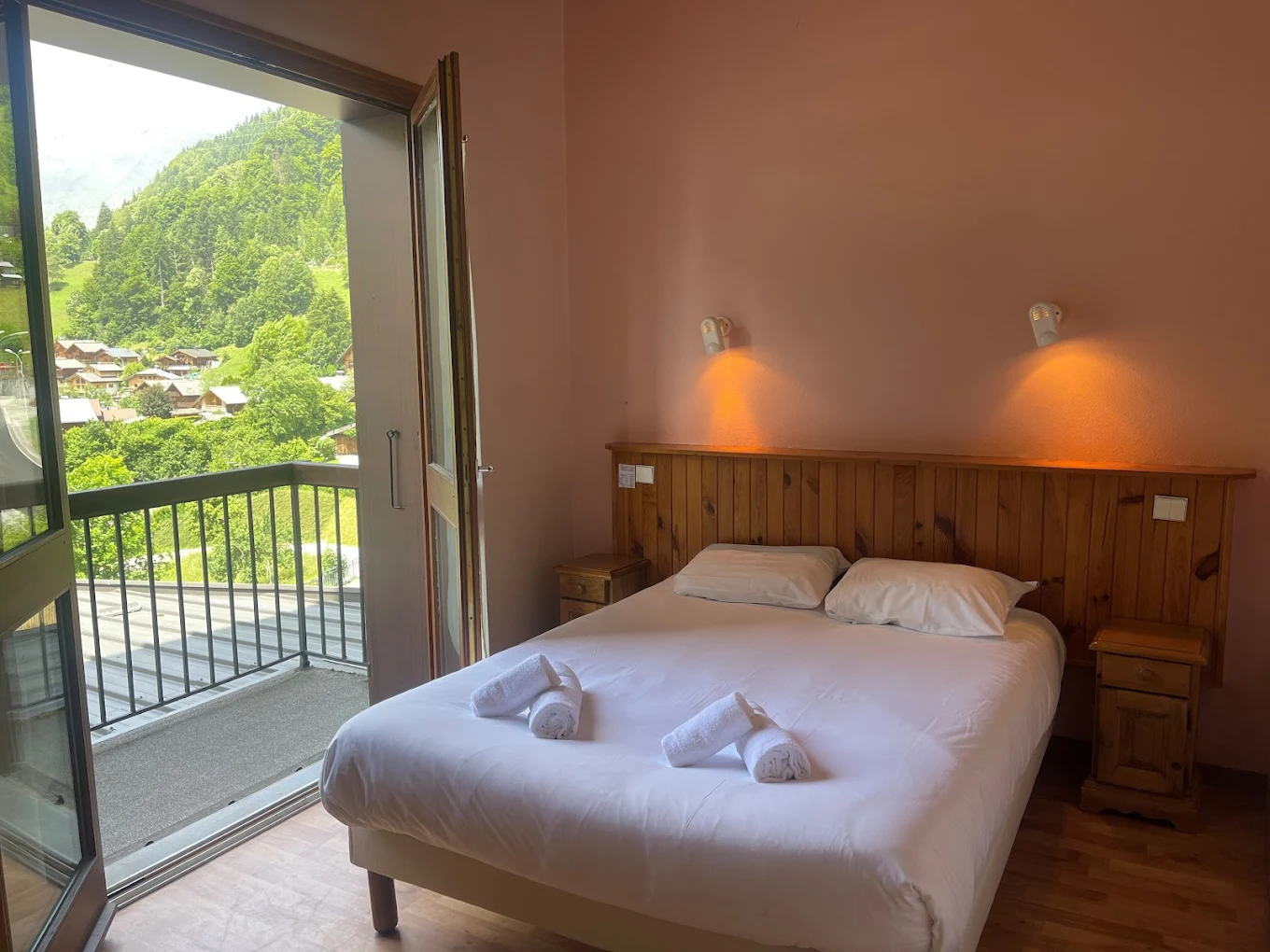 Home chambre double balcon